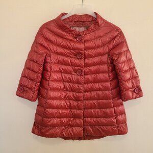 Herno Down Puffer Ultralight Quilted Red